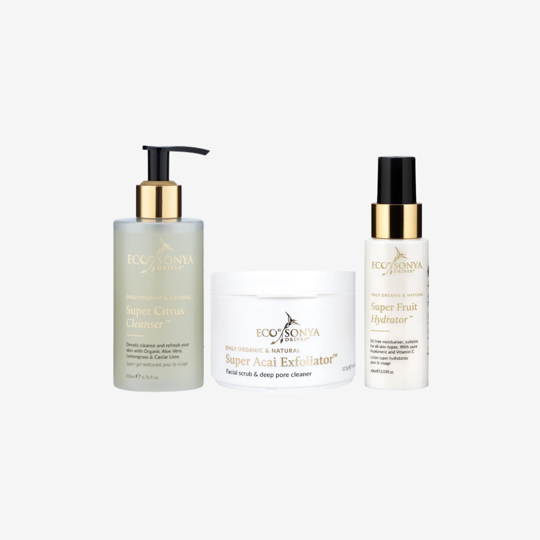 3 Step Skincare System With Acai Exfoliator