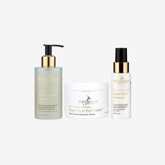 3 Step Skincare System With Acai Exfoliator